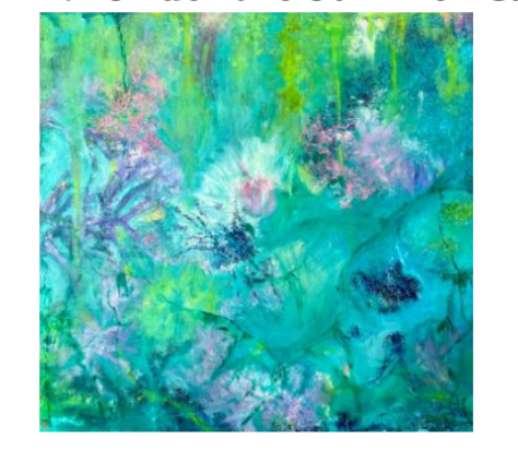 Under the Summer Canopy (print) by Leslie Harris