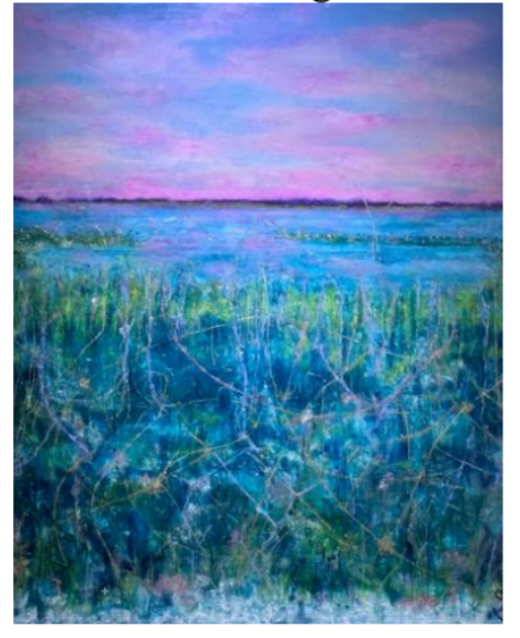 Pink Morning (print) by Leslie Harris